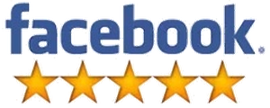 5-star rating on Facebook